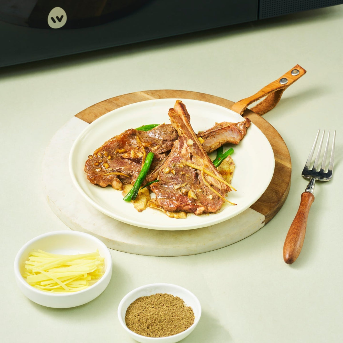 Salt and Pepper Lamb Chops
